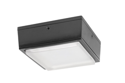 RAB VANLED65N/480/D10 65W LED Canopy Light, 4000K (Neutral), 6169 Lumens, 74 CRI, 480V, Drop Lens, Dimmable Operation, No DLC, Bronze Finish