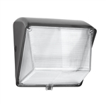 RAB WP1LED30 LED 30W WP1 Wallpack, No Photocell, 5000K (Cool), 3060 Lumens, 83 CRI, 120-277V, DLC Listed, Bronze Finish