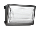 RAB WP2LED24Y LED 24W WP2 Wallpack, No Photocell, 3000K (Warm), 2822 Lumens, 81 CRI, 120-277V, DLC Listed, Bronze Finish