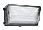 RAB WP3LED55N LED 55W WP3 Wallpack, No Photocell, 4000K (Neutral), 6533 Lumens, 83 CRI, 120V-277V, DLC Listed, Bronze Finish