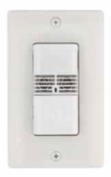 Square D Schneider Electric SLSDWS1277UW 120/277 VAC Wall Switch Occupancy Sensor with Single-Circuit Dual Technology White Color