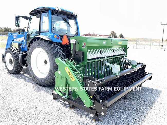 ACMA 250P, 8'-6" Rotary Tiller with Seeder & Roller