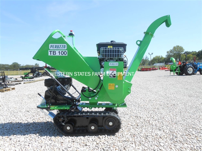 Peruzzo TB100C Tracked Wood Chipper