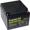 Drypower 12V 24Ah Sealed Lead Acid Gel Battery