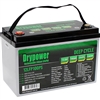 Drypower 12.8V 100Ah Lithium Iron Phosphate (LiFePO4) Rechargeable Lithium Battery - Up to 4 in Series Capable