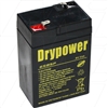 Drypower 6V 5Ah Sealed Lead Acid Battery  (Replaces PS640 Century)