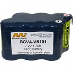 Vax 53000 , Revolution Sweeper VS-101 replacement battery insert.