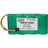 Battery replaces Fluke BP120MH suits Fluke 123, 124, 43, 43B