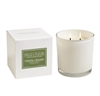 Coastal Balsam 2 Wick Candle in White Glass 12oz Ctn 6