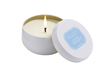 Sea Salt Candle In White Tin 6oz. Ctn. 6