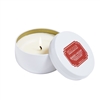 Seaside Holiday Candle In White Tin 6oz. Ctn. 6