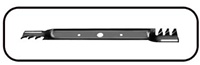 SNAPPER BLADE   28" X 1-1/16" COMM.MULCHER