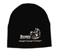 Buyers Black Knit Hat