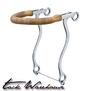 Hackamore with Gum Rubber Covered Bike Chain Noseband