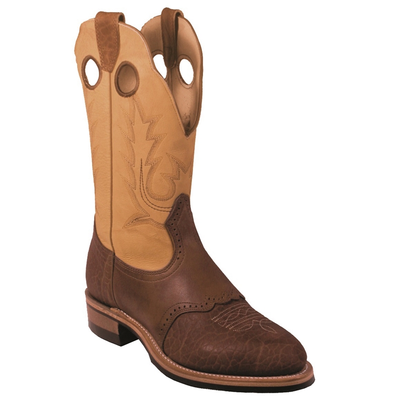 Boulet Mens Bullhide Cognac Deerlite Butterscotch Boot