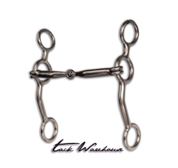 Equisential Performance Long Shank Bit - Smooth Snaffle