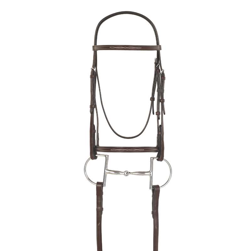 Camelot; Raised Fancy Stitch Snaffle Bridle