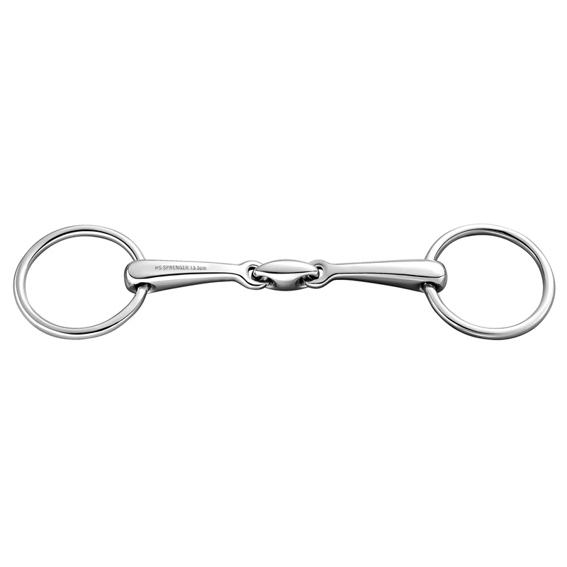 Herm Sprenger Bradoon French Link 14 mm Diameter - Stainless steel