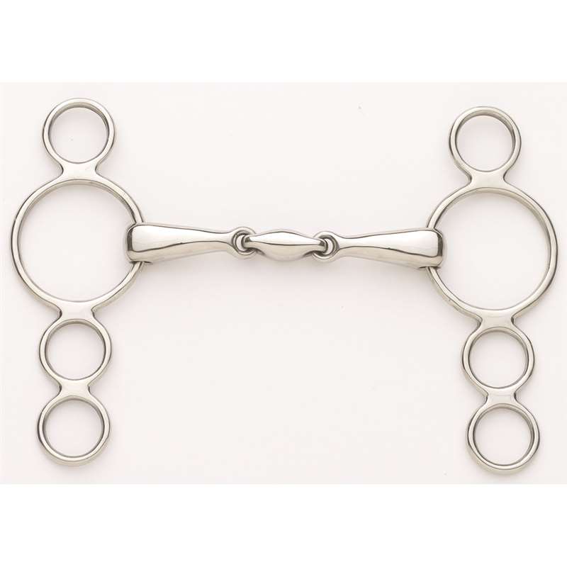 Ovation Elite Solid Stainless Steel 3-Ring Gag