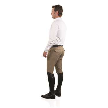 Ovation EuroWeave; DX 4-Pocket Front Zip Full Seat Breech - Men's