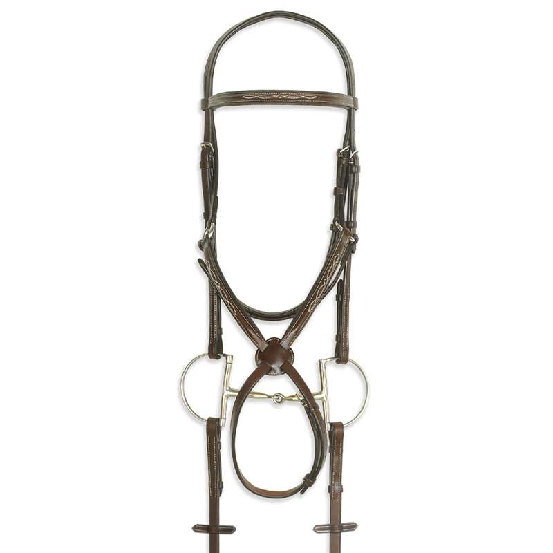 Pessoa PRO Fancy Stitched Figure-8 Bridle