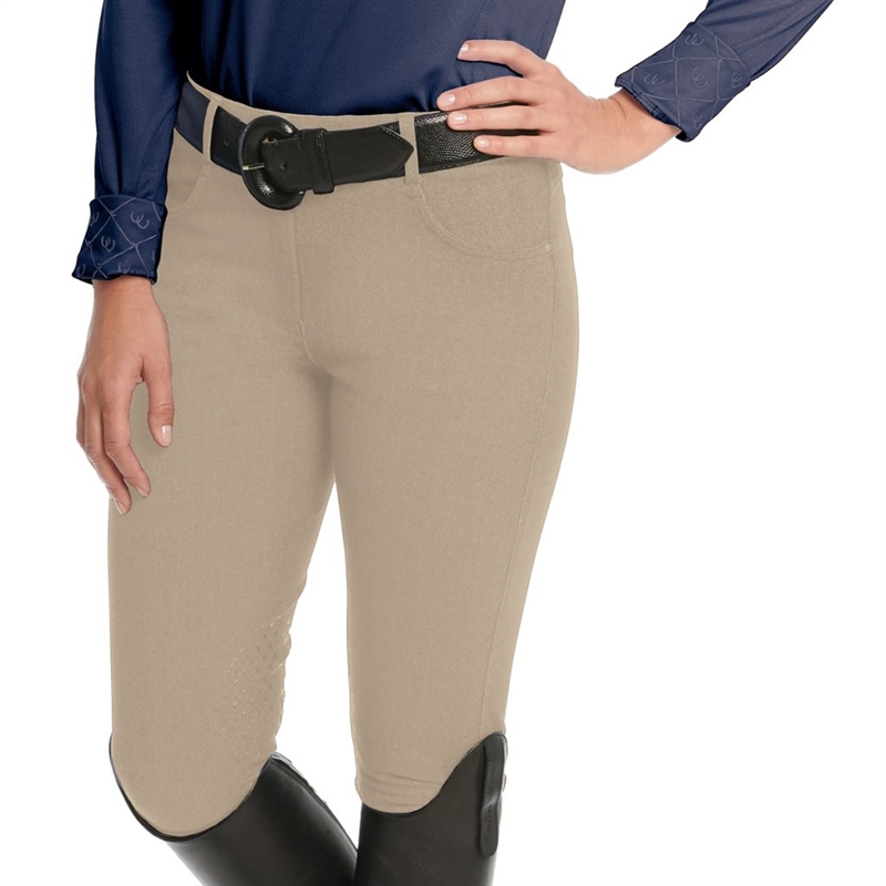 Ovation Ovation Grip-Tec Knee Patch Breech- Ladies'