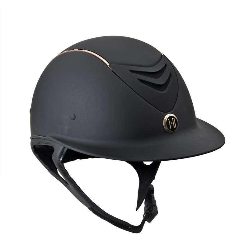 One Kï¿½ Defender AVANCE Wide Brim Rose Gold Stripe Helmet