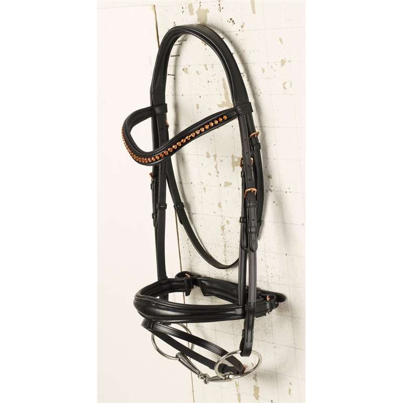 Munich Anatomic Dressage Bridle - Cob, Horse, Oversize