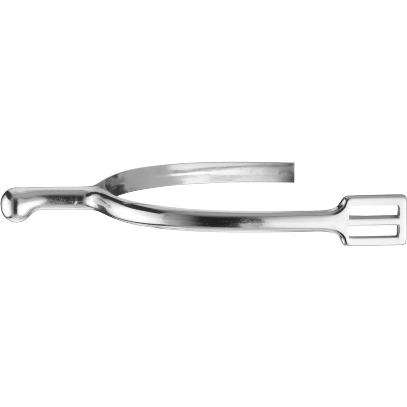 Herm Sprenger Spurs for ladies - Neverrust chrome plated, 30 mm ball-shaped