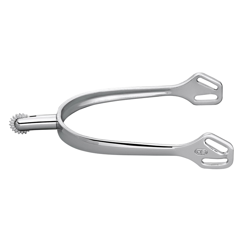 Herm Sprenger ULTRA fit spurs with Balkenhol fastening - Stainless steel, 30 mm rounded
