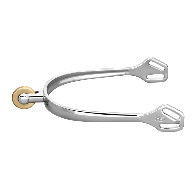 Herm Sprenger ULTRA fit spurs with Balkenhol fastening - Stainless steel, 25 mm rounded