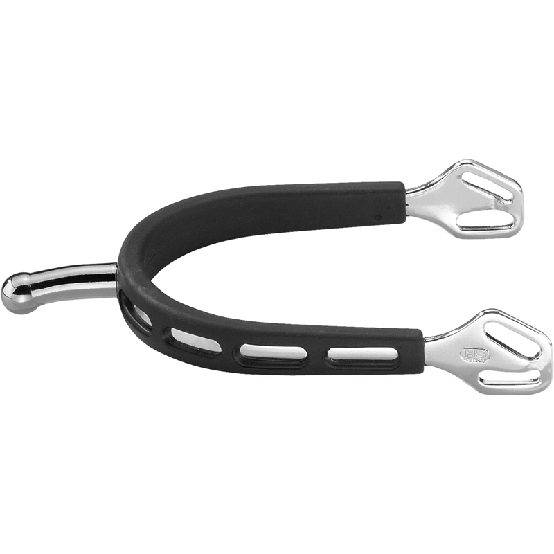 Herm Sprenger ULTRA fit EXTRA GRIP spurs with Balkenhol fastening - Stainless steel, 30 mm ball-shaped