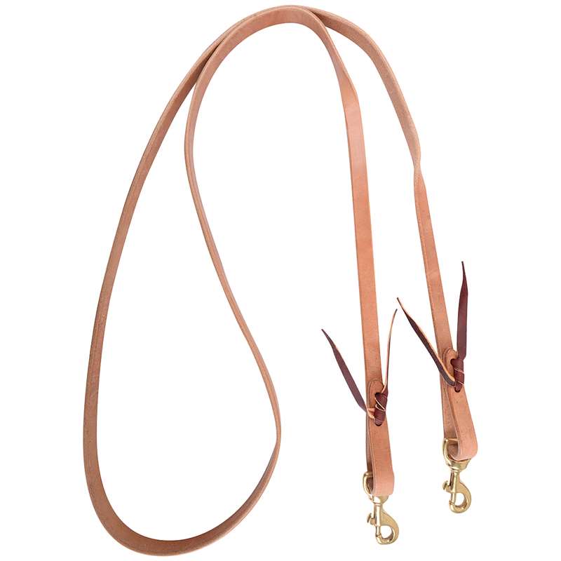 Martin Saddlery Walt Woodard Roping Rein 5/8-inch Thick Tied Snap Ends