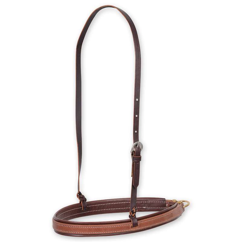 Martin Saddlery Stitched Harness Noseband with Latigo Liner