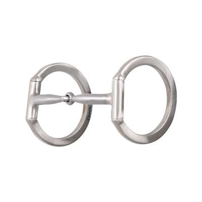 Classic Equine Stainless Steel Tool Box D-Ring Bit with Smooth Bar