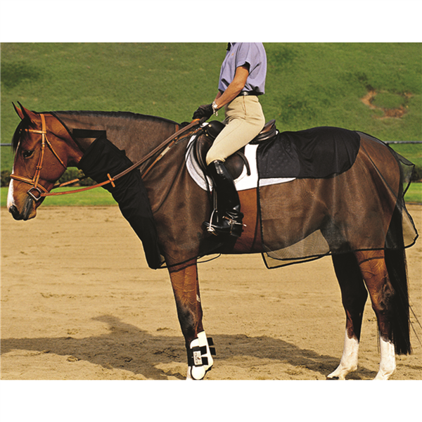 Cashel Quiet Ride Horse Bug Armor Bundle Set, Black