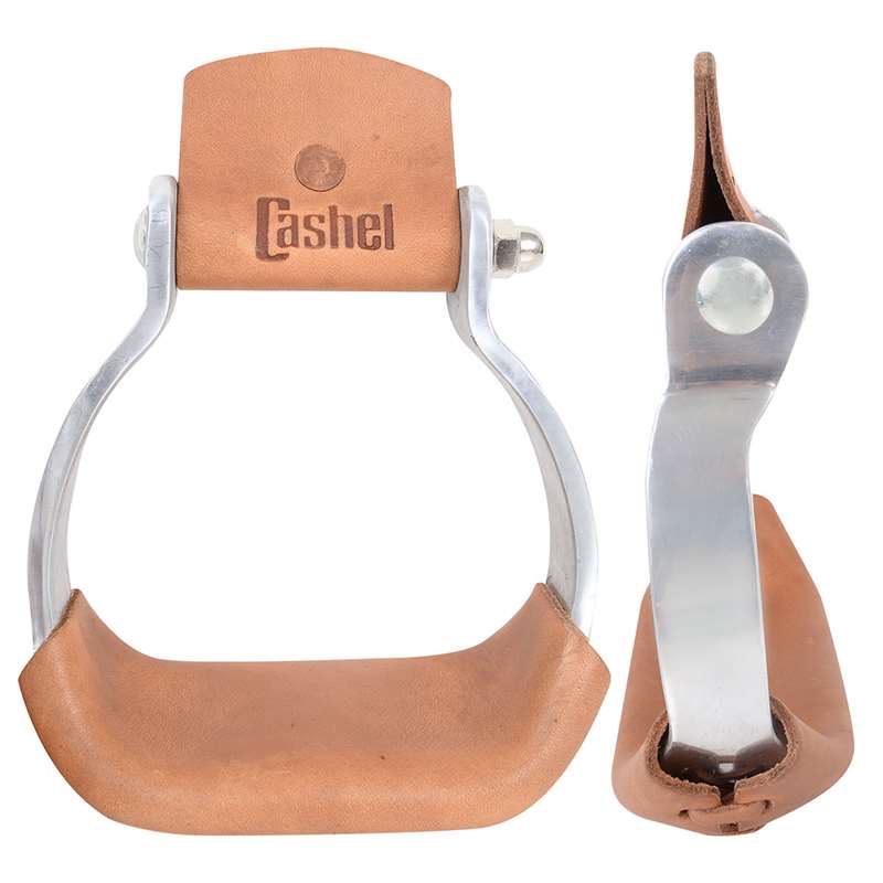 Cashel Aluminum Youth Slanted Stirrup 2-inch Deep