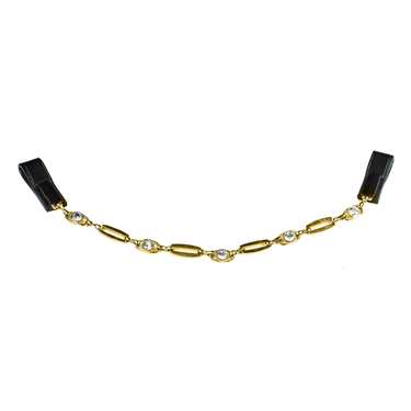 Crystal Chain Browband 3/4 Brs