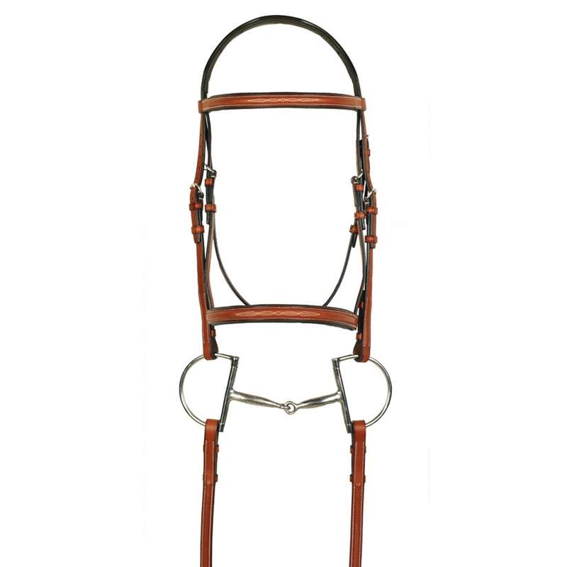 Fncy Pad Bridle w/Fc XL Rein