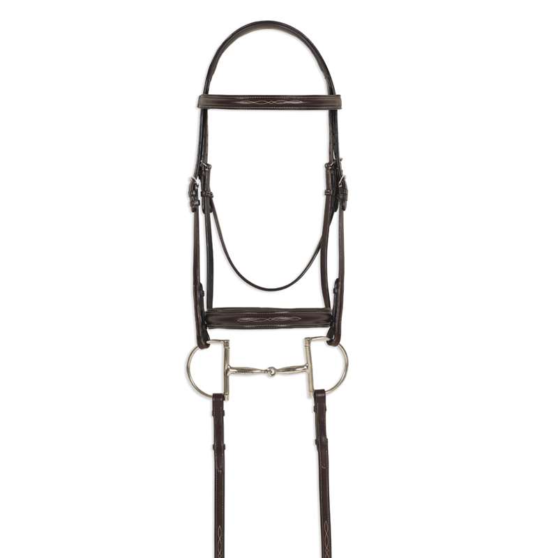 Ovation ATS Round Raised Fancy Stitch Bridle