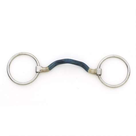 Centaur Blue Steel Loose Ring Port Mouth Bit