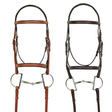 Aramas&reg; Fancy Raised Padded Bridle with Fancy Lace Reins