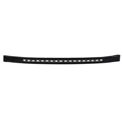 Sq+Rnd Crystal Browband 3/4in