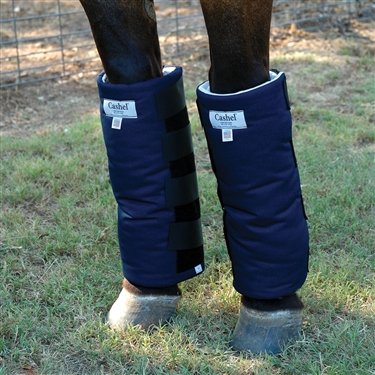 Cashel Bandage-Shipping Black Boots, 14"