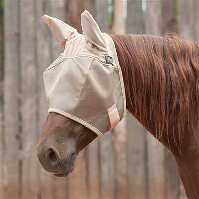 Economy Horse Fly Mask with Ears