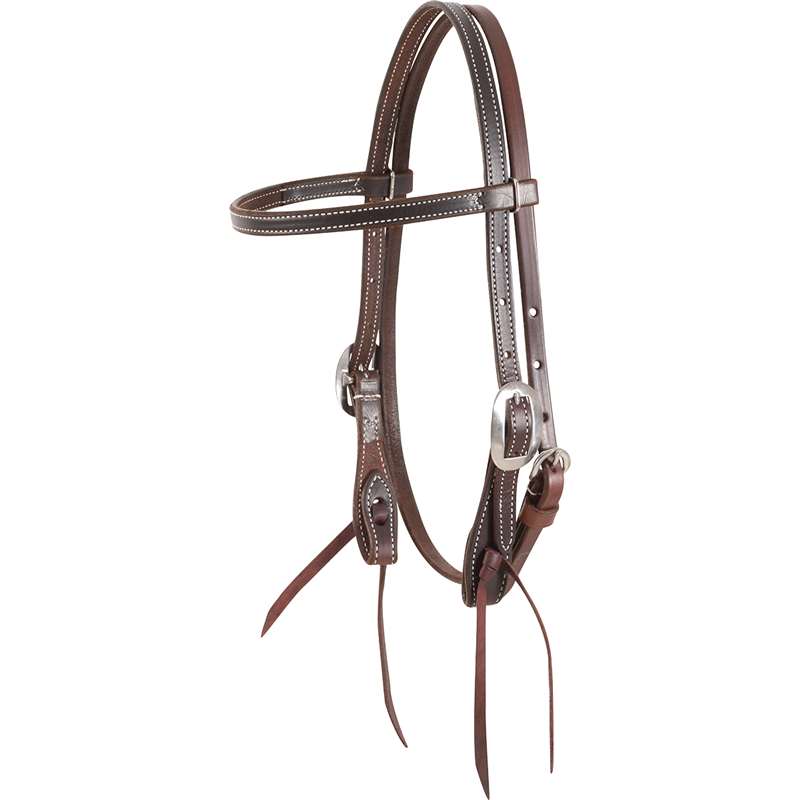 Martin Saddlery Gag Browband Headstall Stitched