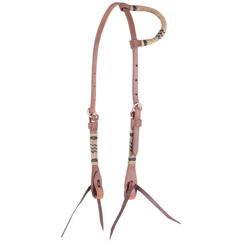 Martin Saddlery Rawhide Braided Slip Ear Headstall