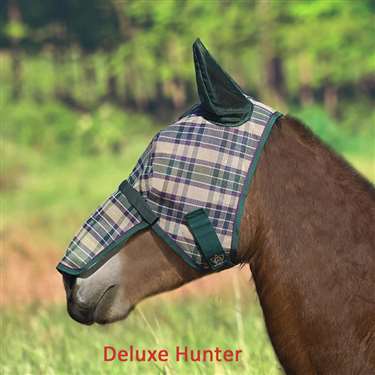 Draft Fly Mask with Ears and Removable Nose