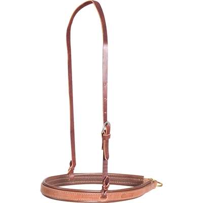 Martin Saddlery Stitched Harness Noseband with Harness Liner