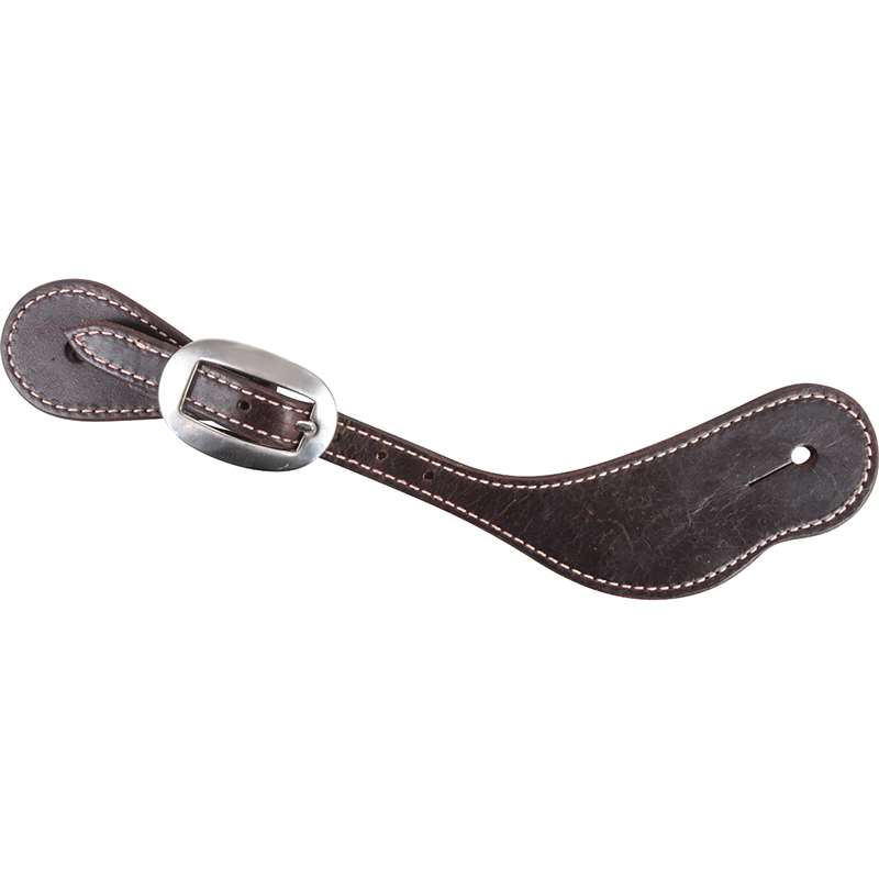 Martin Saddlery Cowboy Latigo Spurstraps with Stitching